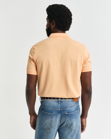  GANT Erkek Turuncu Regular Fit Polo