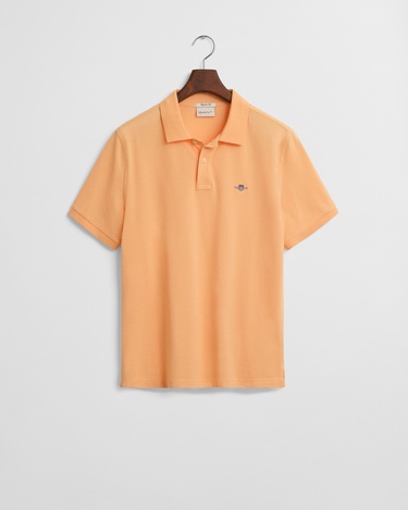  GANT Erkek Turuncu Regular Fit Polo