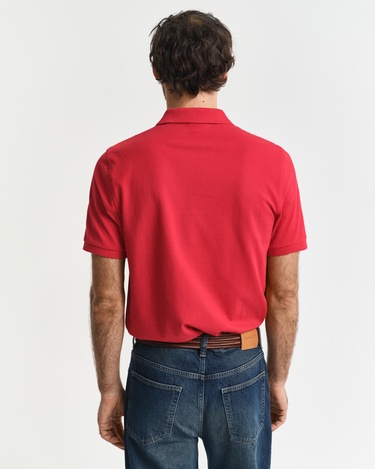  GANT Erkek Kırmızı Regular Fit Polo