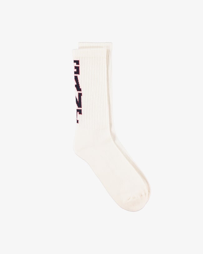  GANT Unisex Krem Logolu Çorap