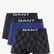 GANT Erkek Lacivert Logolu 3'lü Boxer