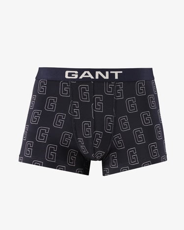  GANT Erkek Lacivert Logolu 3'lü Boxer