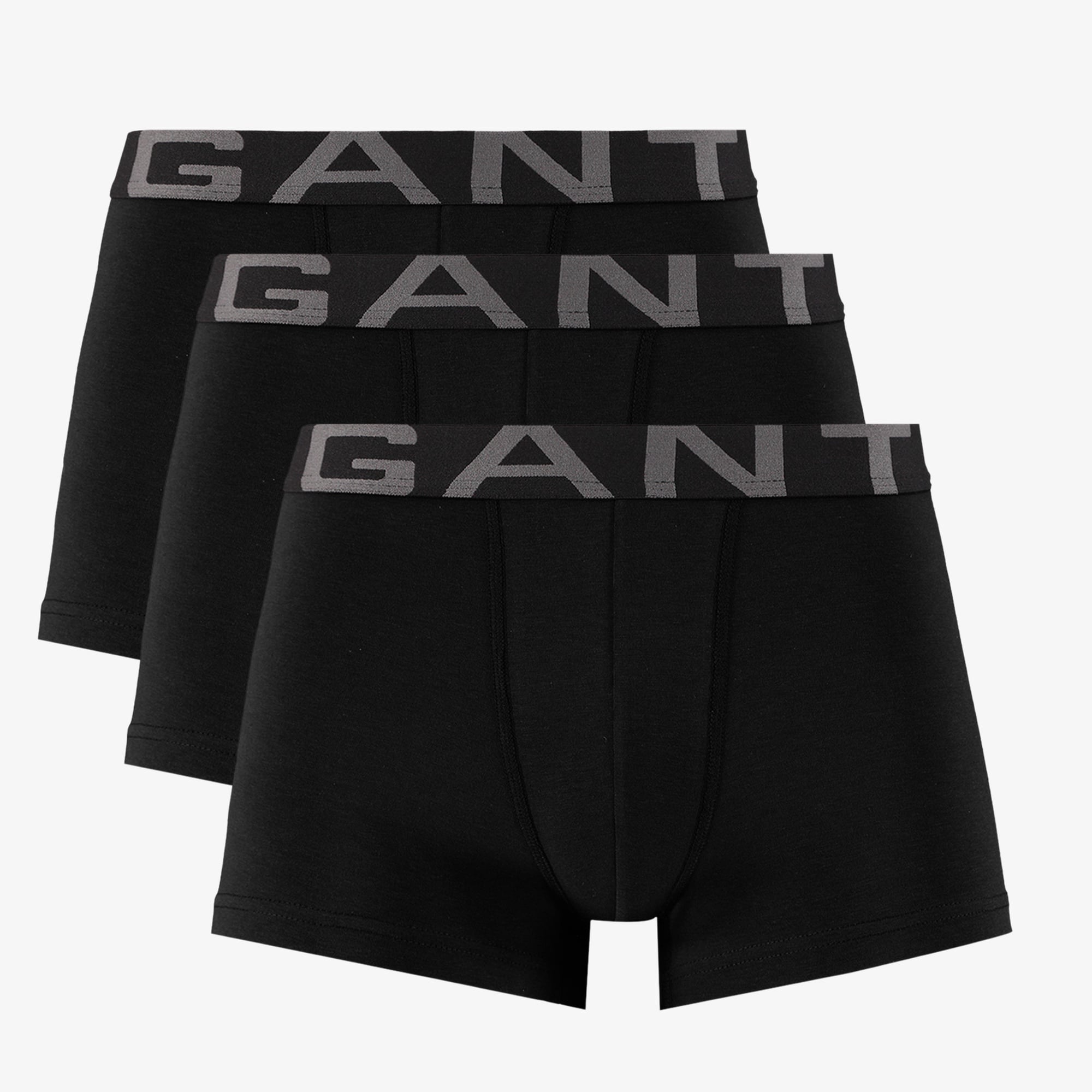 GANT Erkek Siyah 3'lü Boxer