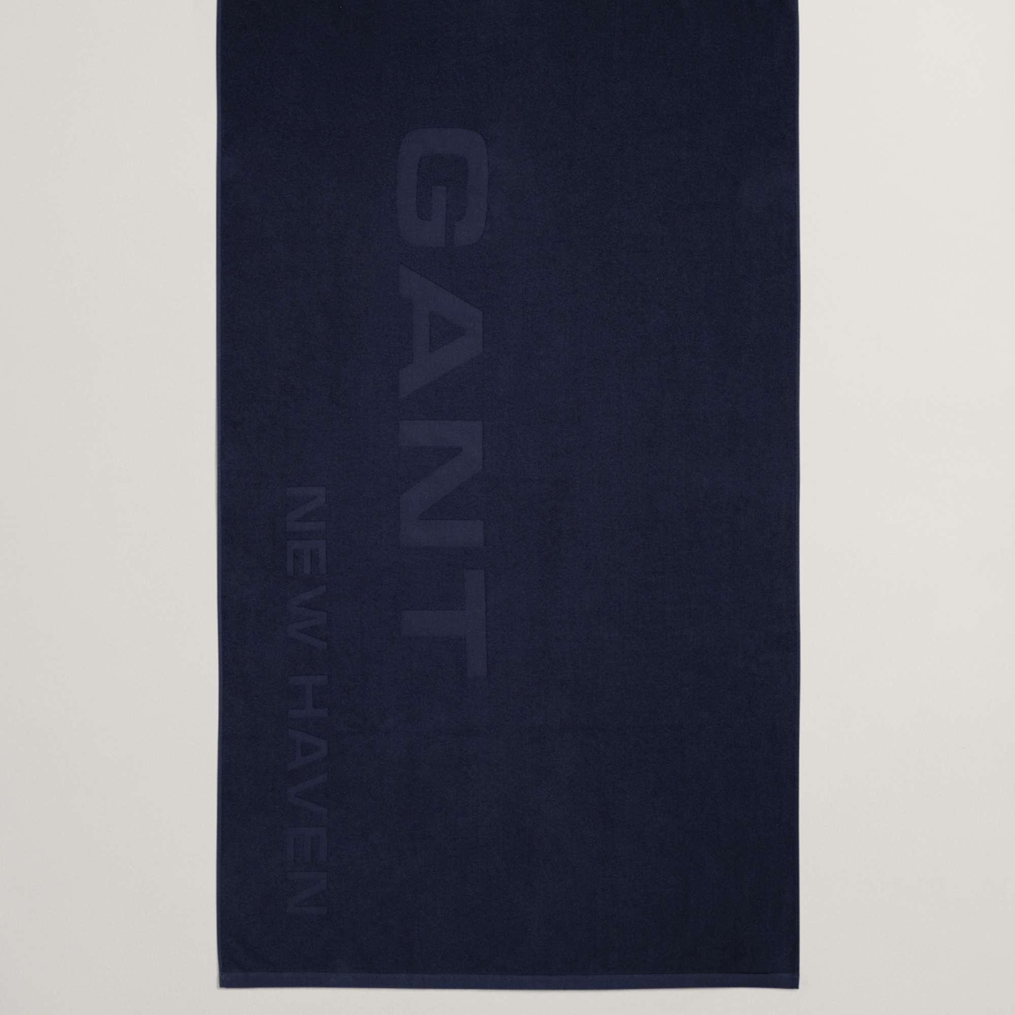 GANT Unisex Lacivert Logolu Havlu