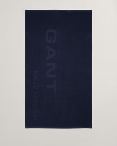  GANT Unisex Lacivert Logolu Havlu