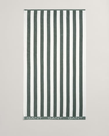  GANT Unisex Yeşil Çizgili Havlu