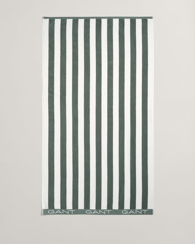  GANT Unisex Yeşil Çizgili Havlu