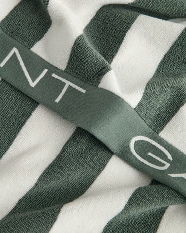  GANT Unisex Yeşil Çizgili Havlu