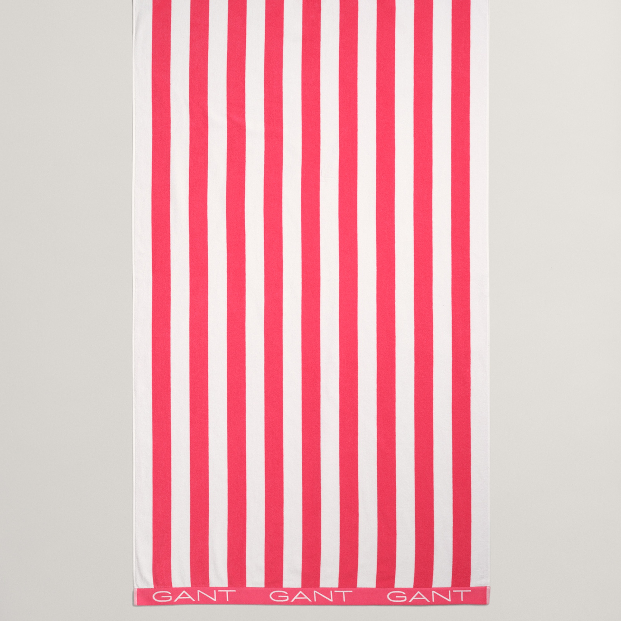 GANT Unisex Pembe Çizgili Havlu
