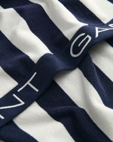 GANT Unisex Lacivert Çizgili Havlu