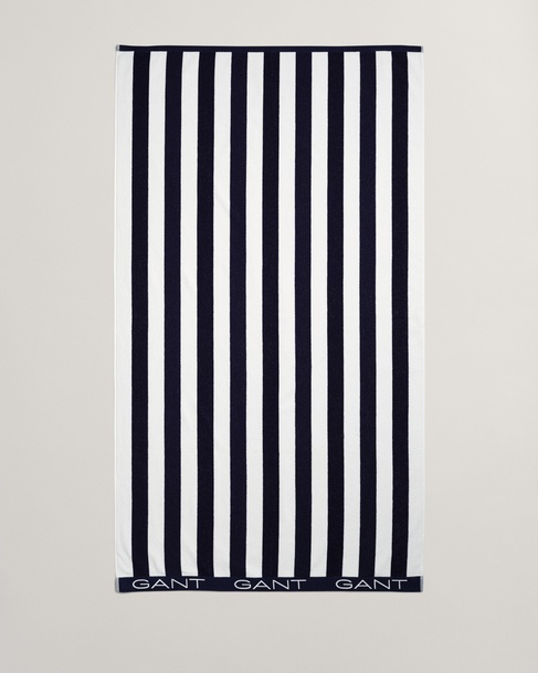  GANT Unisex Lacivert Çizgili Havlu