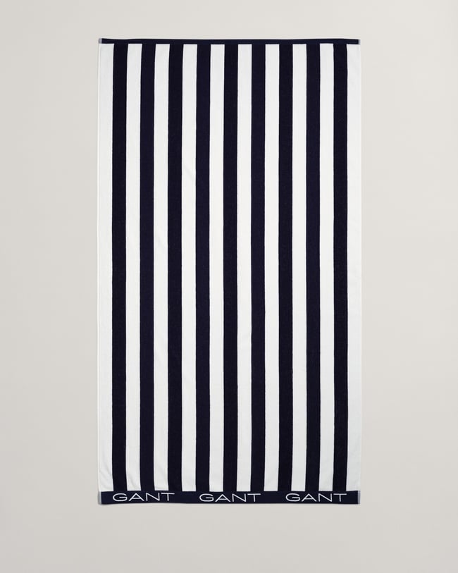  GANT Unisex Lacivert Çizgili Havlu