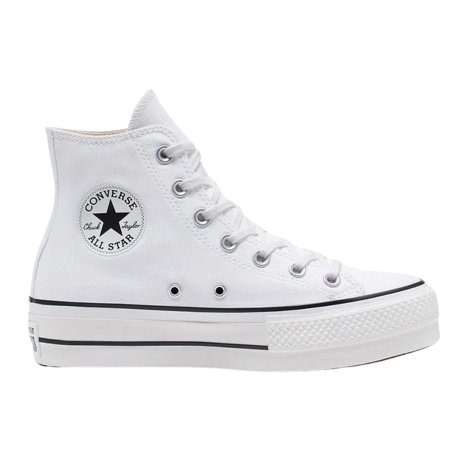  Converse Chuck Taylor All Star Lift Kadın Beyaz Günlük Ayakkabı