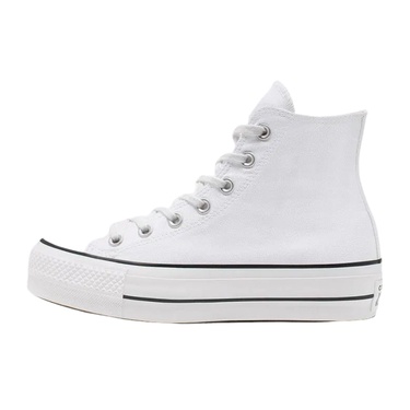  Converse Chuck Taylor All Star Lift Kadın Beyaz Günlük Ayakkabı