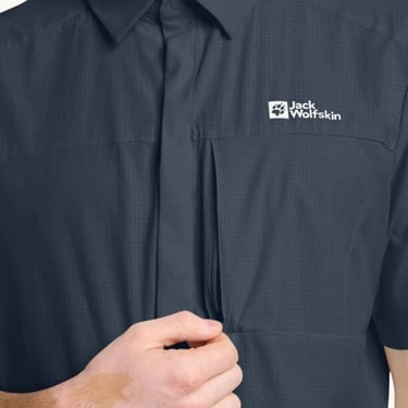  Jack Wolfskin Vandra S|s Shirt Erkek Gömlek