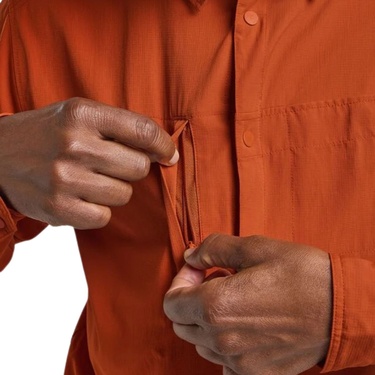  Jack Wolfskin Sierra Canyon Ls Erkek Gömlek