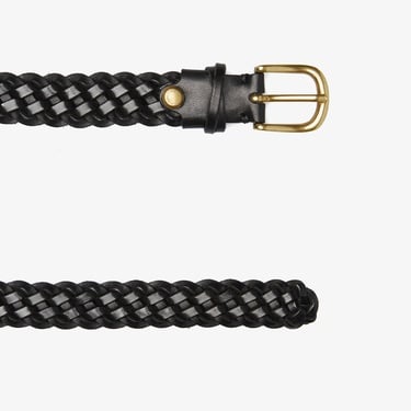  Nautica Erkek Siyah Deri Kemer