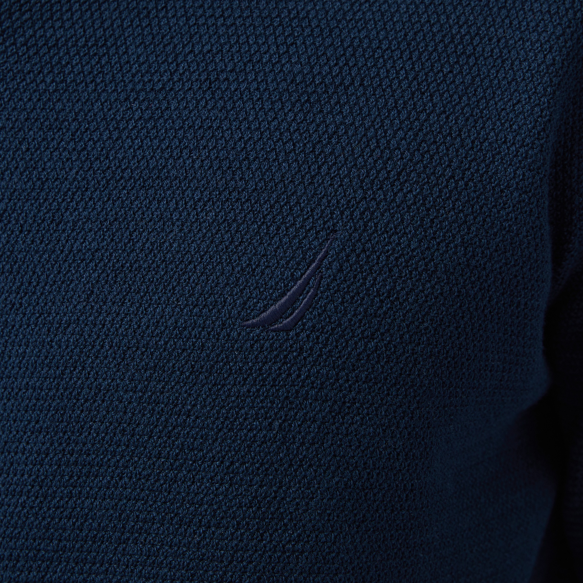 Nautica Erkek Lacivert Kısa Kollu Triko