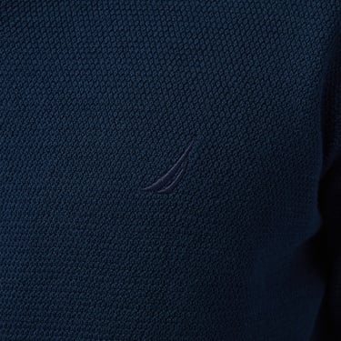  Nautica Erkek Lacivert Kısa Kollu Triko