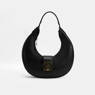  Kadın Siyah Deri Omuz Çantası
