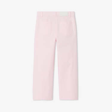  Jacadi Paris Kız Çocuk Yama Cepli Geniş Paça Pantolon