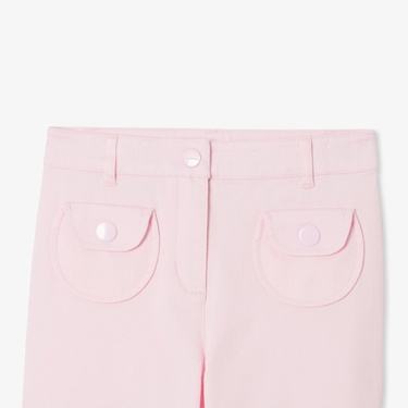  Jacadi Paris Kız Çocuk Yama Cepli Geniş Paça Pantolon