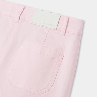  Jacadi Paris Kız Çocuk Yama Cepli Geniş Paça Pantolon