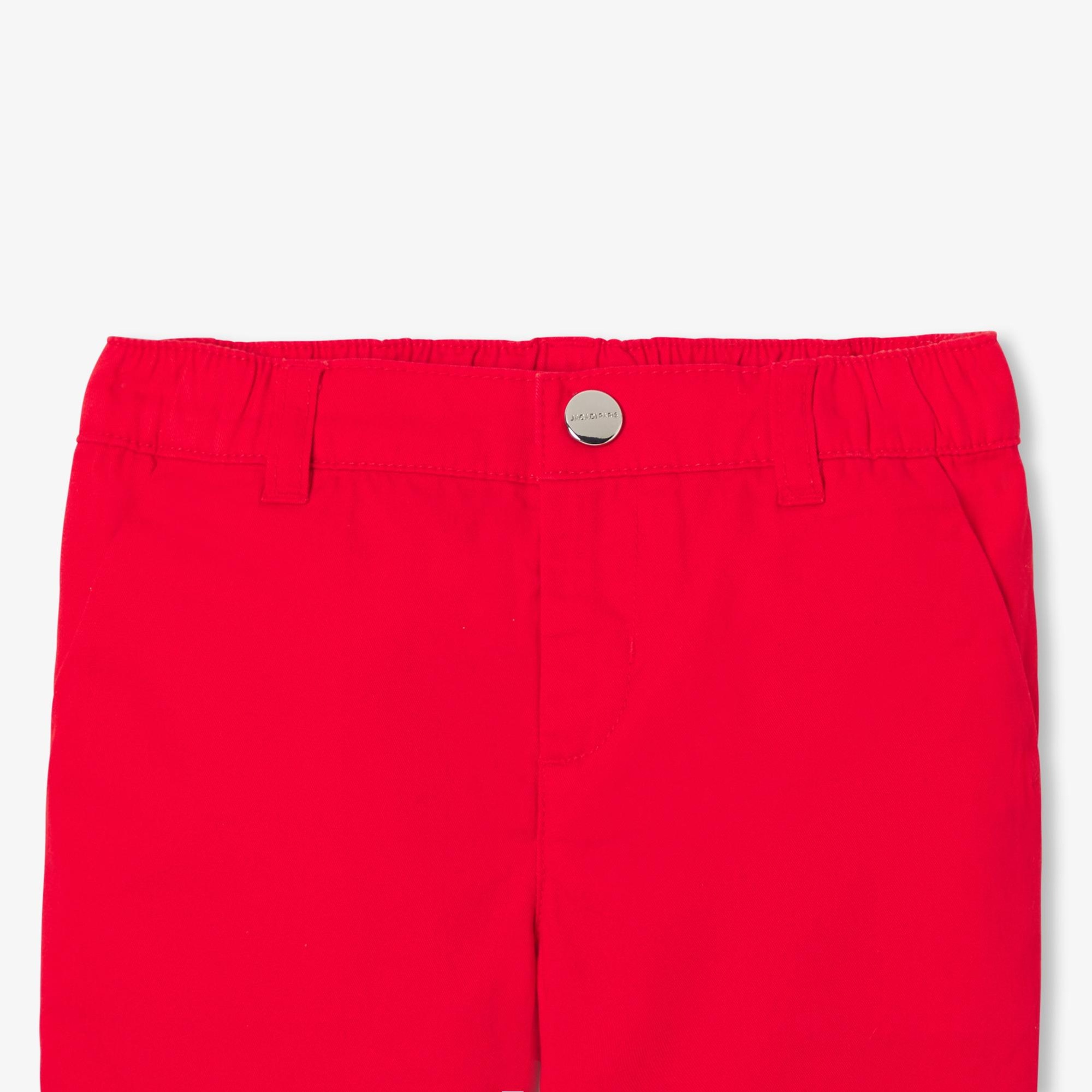 Jacadi Paris Erkek Bebek İtalyan Cepli Twill Şort