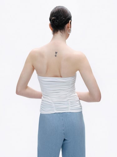  İstiridye Aksesuarlı Bluz