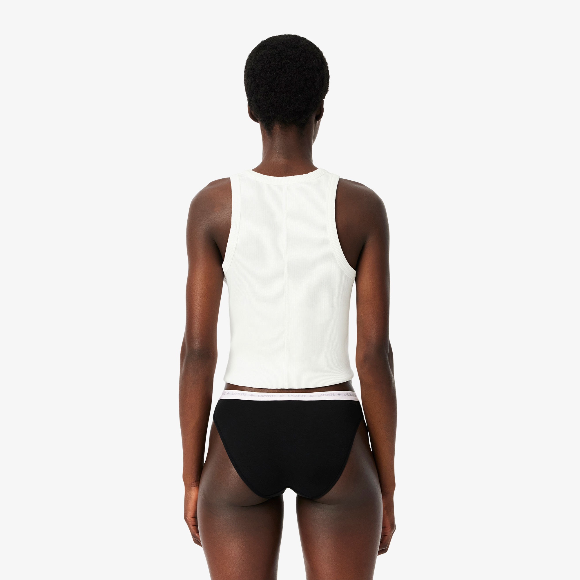 Lacoste Kadın 3'lü Siyah Külot