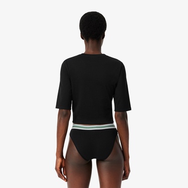  Lacoste Kadın Siyah Külot