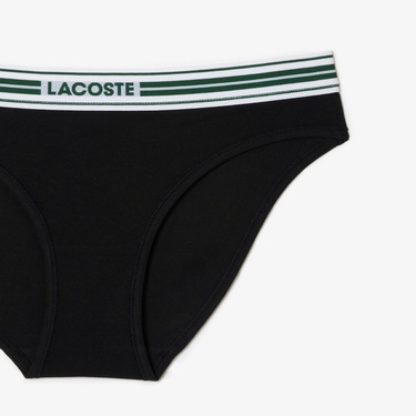  Lacoste Kadın Siyah Külot