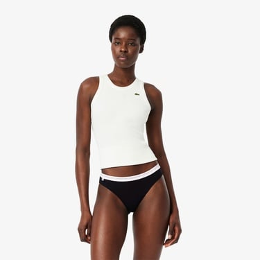  Lacoste Kadın 3'lü Siyah Külot