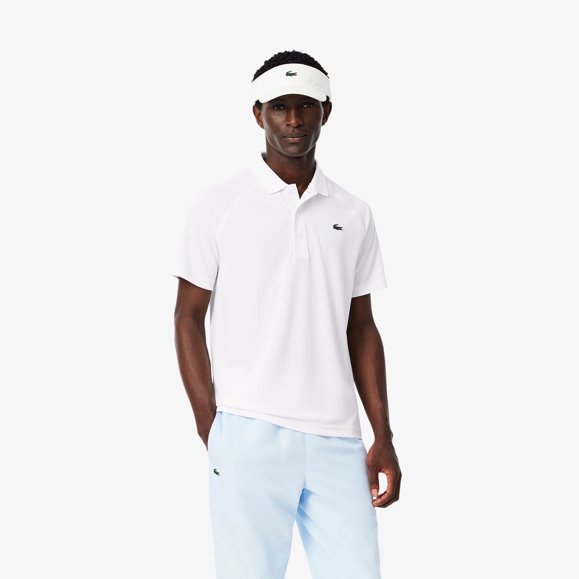  Lacoste Sport Erkek Regular Fit Beyaz Polo