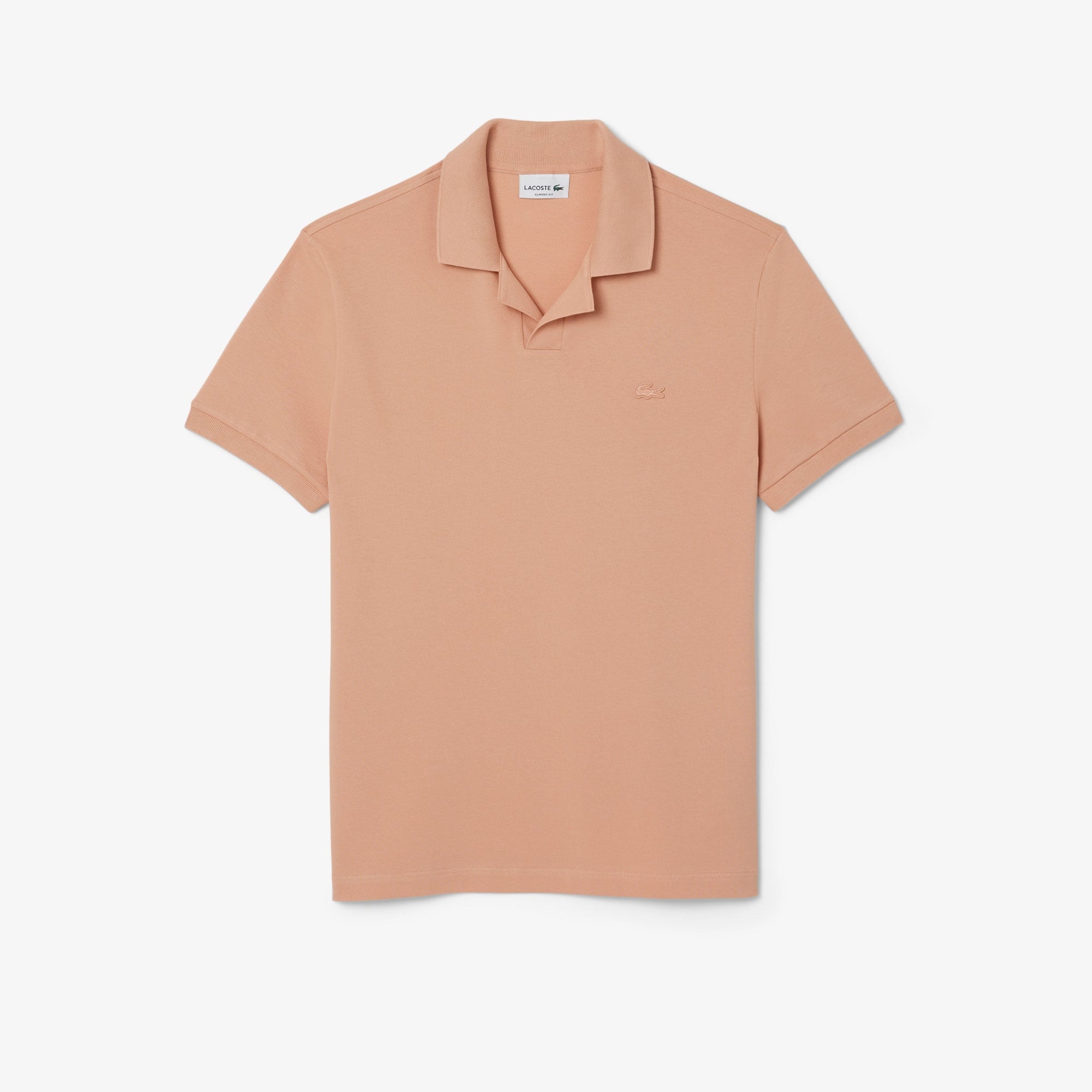 Erkek Classic Fit Pembe Paris Polo