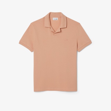  Erkek Classic Fit Pembe Paris Polo