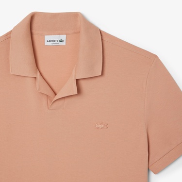  Erkek Classic Fit Pembe Paris Polo