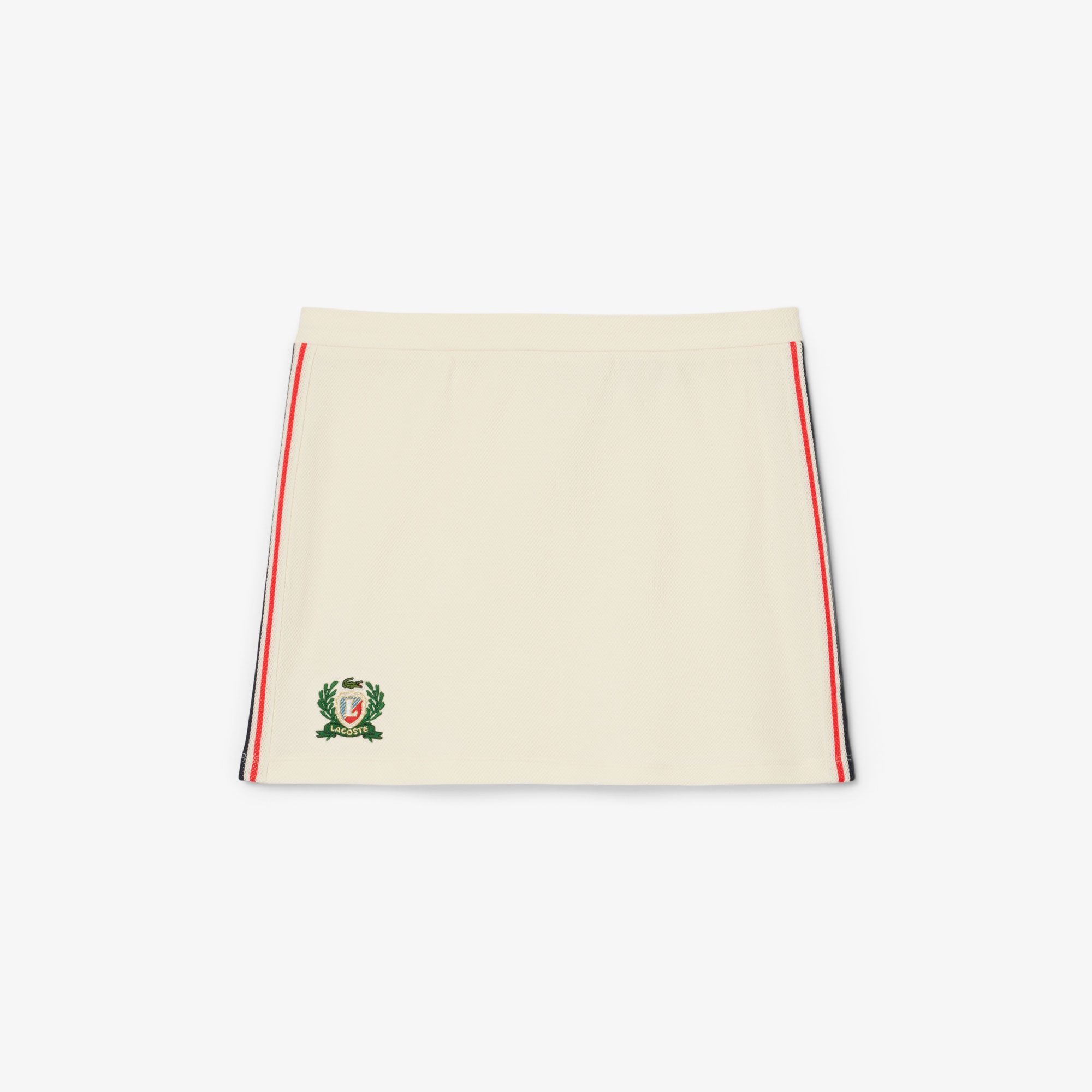 Kadın Krem Renk Bloklu Etek