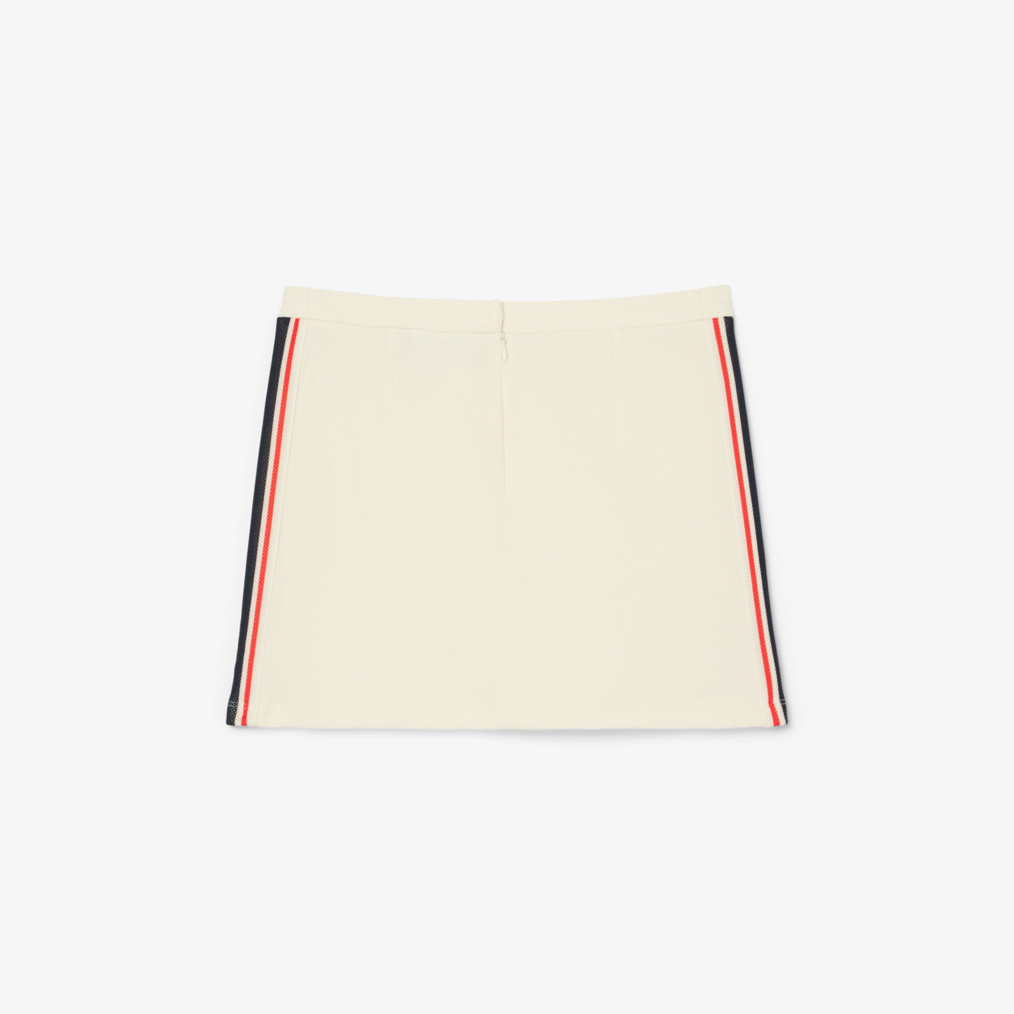 Kadın Krem Renk Bloklu Etek