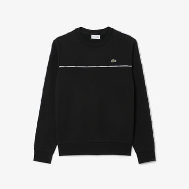  Lacoste Erkek Classic Fit Siyah Sweatshirt