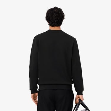  Lacoste Erkek Classic Fit Siyah Sweatshirt