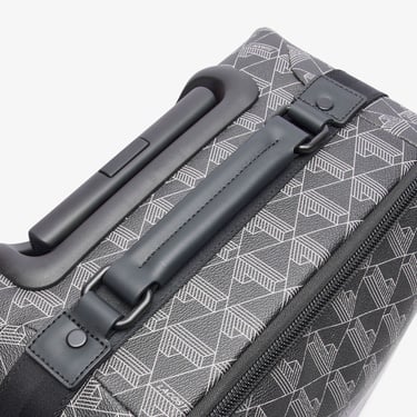  Lacoste The Blend Unisex Monogram Siyah Bavul