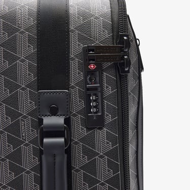  Lacoste The Blend Unisex Monogram Siyah Bavul