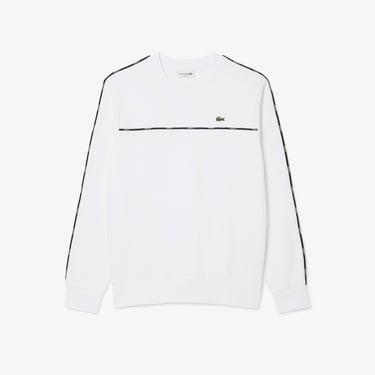  Lacoste Erkek Classic Fit Beyaz Sweatshirt