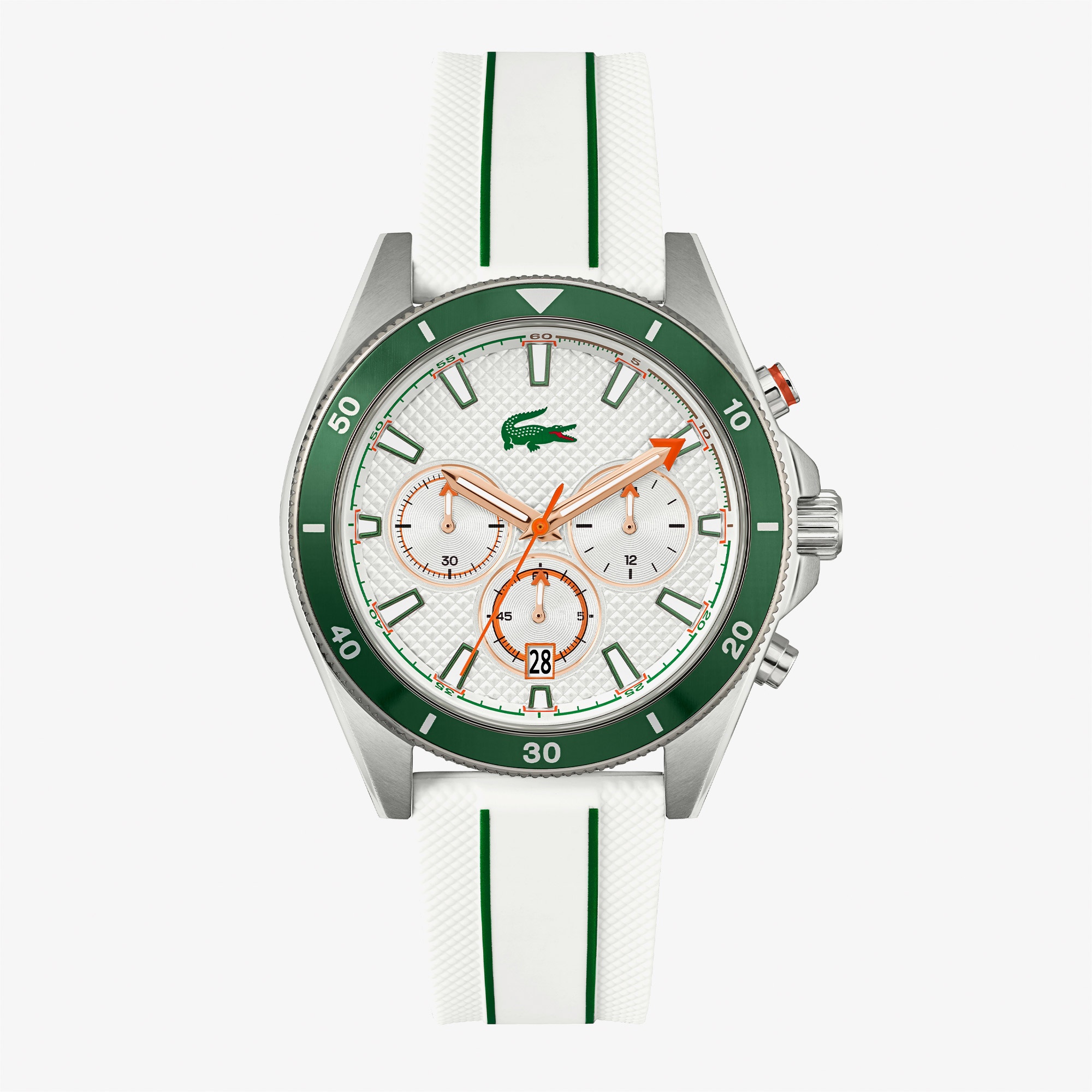 Lacoste Erkek Beyaz Saat