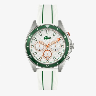  Lacoste Erkek Beyaz Saat