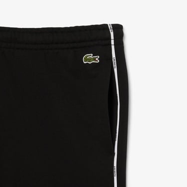  Lacoste Erkek Tapered Fit Siyah Eşofman Altı
