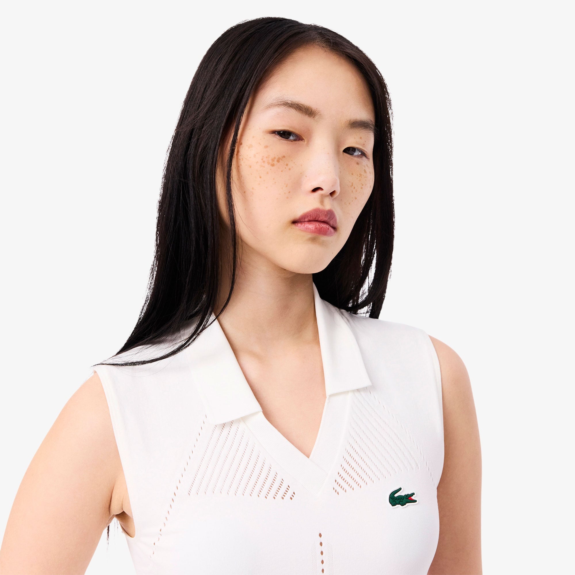 Kadın Pileli Beyaz Etek