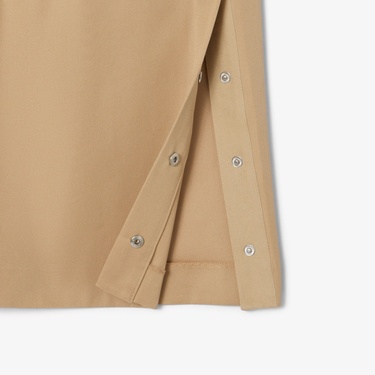  Kadın Straight Fit Bej Etek