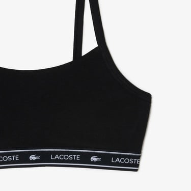  Lacoste Kadın Siyah Bra